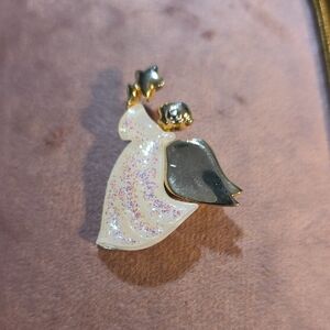 Vintage AAI Gold and Silver Angel Brooch